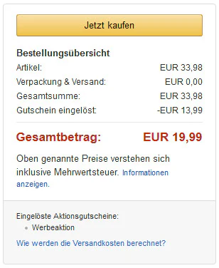 Warenkorb-Amazon