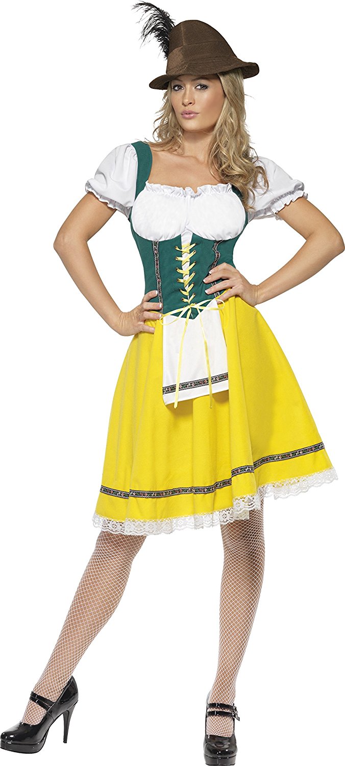 Faschingskostüm Smiffy's Dirndl für nur 6,37 EUR [Größe L]