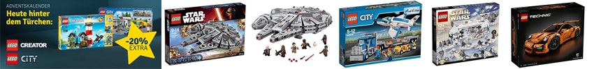 Sparkalender 2017: Im Dezember ist vor allem Lego günstig zu haben.