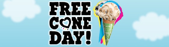 Kostenloses Eis zum Free Cone Day– am 9. April in Ben & Jerry's Scoop Shops