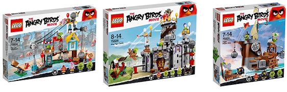 20% Rabatt auf Lego Angry Birds bei Galeria Kaufhof - z.B. Angry Birds King Pigs Castle 75826 für 63,99€