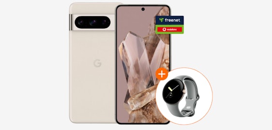 Eff. GRATIS! 🤑 Google Pixel 8 Pro & Google Pixel Watch 2 WIFI mit 20 GB Vodafone-Allnet | inkl. 5G