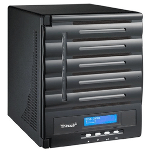 Thecus N5550 für 329€ - Netzwerkspeichergerät für bis zu 5 Festplatten *UPDATE*