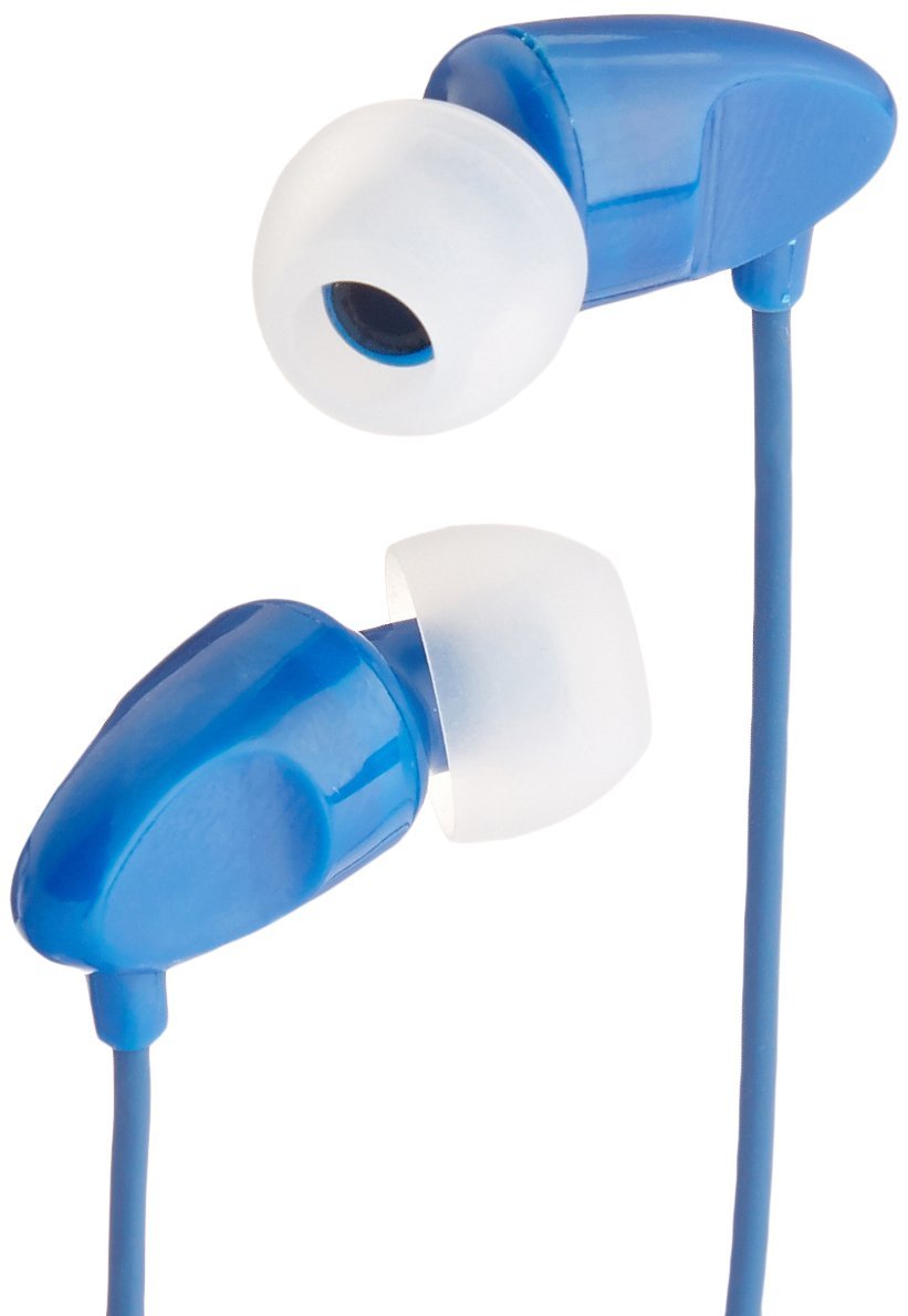AmazonBasics In-Ear-Kopfhörer, Blau für 1,39 EUR [Plus Produkt]