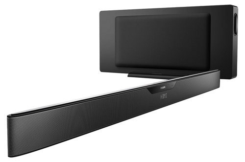 Philips HTL6145C/12 ultraschmale Soundbar mit wireless SofaSub für 278,90€