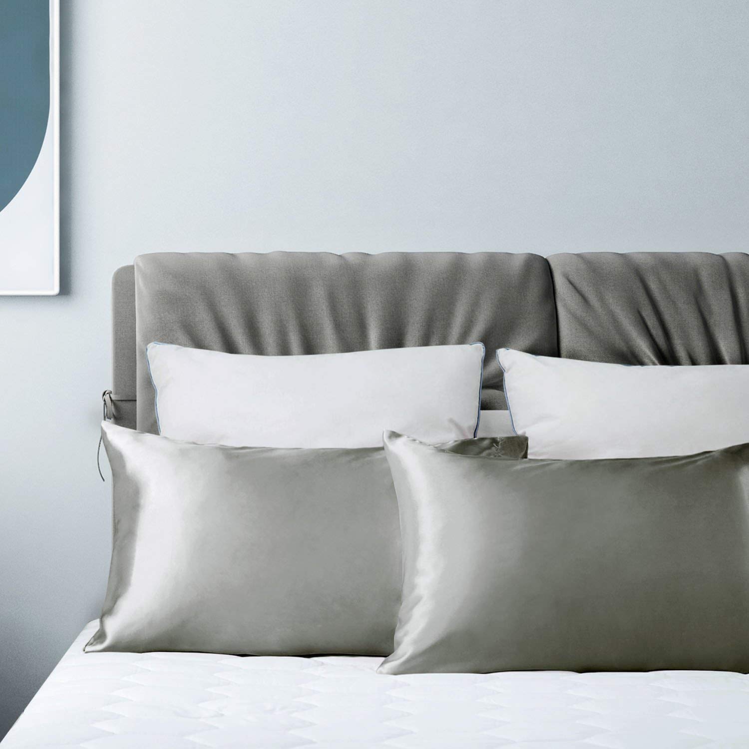 Mikrofaser Kissenbezüge 40x80cm/50x75cm mit 14 versch. Farben für 4,94€ 