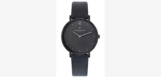 Pierre Cardin Herrenuhr für 30€ - analoges Quarzwerk, Lederarmband, 3ATM wasserdicht