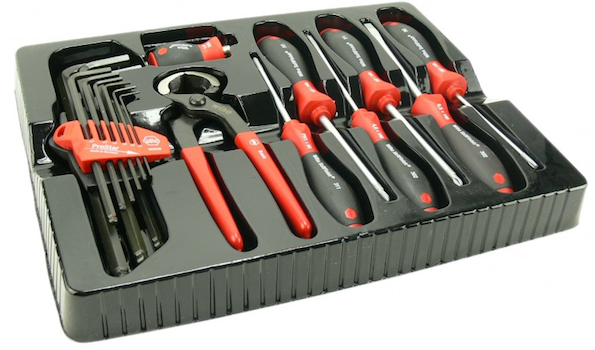 17 tlg. Bosch Wiha Werkzeug Set 1619BR0400 für 16€ *UPDATE2*