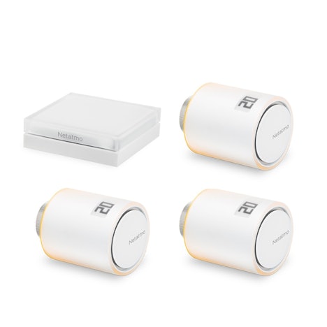 Netatmo Heizkörperthermostat für 190€ - Smart Home-Starter Set mit 3 Thermostaten
