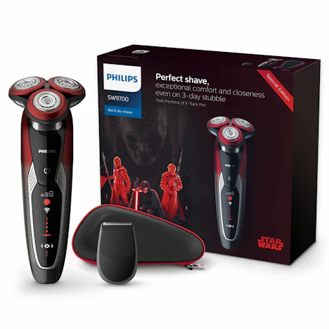Philips Elektrischer Star Wars Edition Nass- und Trockenrasierer SW9700/67