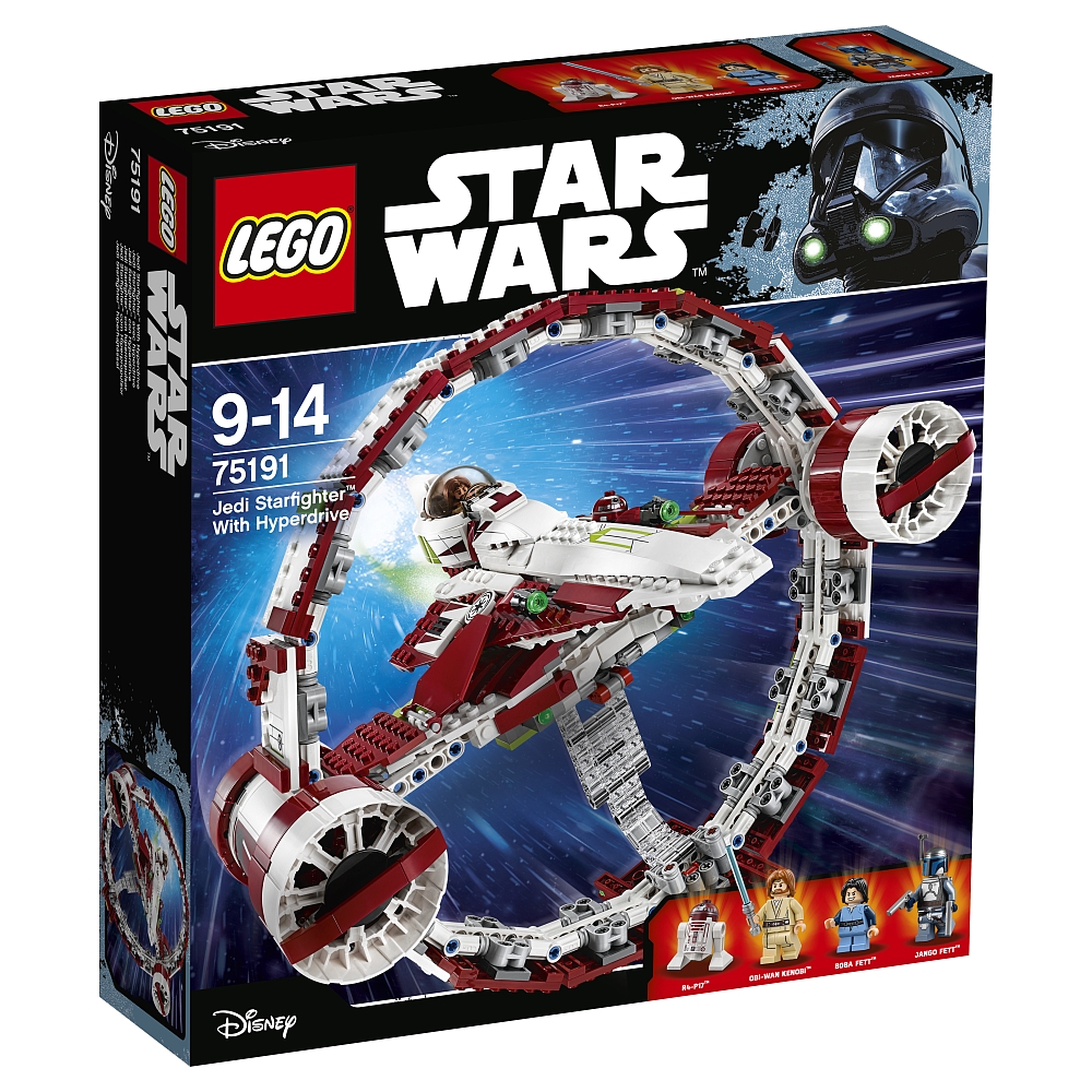 Lego Star Wars 75191 für 60€ - Jedi Starfighter with Hyperdrive