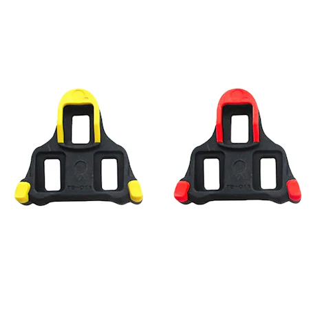1 Paar Fahrrad-Selbstsperre Pedal Klampe Radfahren Rennrad Pedalplatten Kit Fahrradzubehör