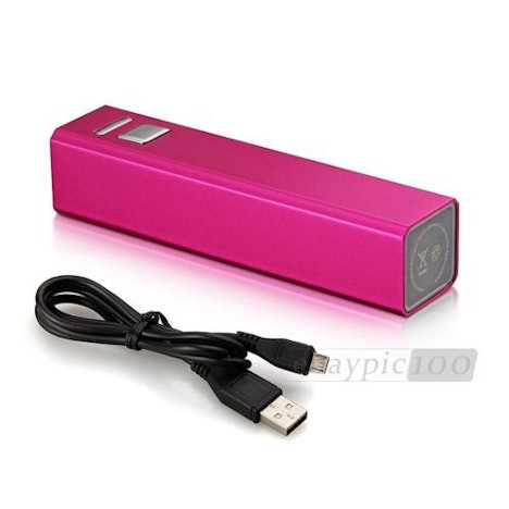 Preisfehler? 3000mah USB Externer Akku Power Bank Rot für nur 6,82€