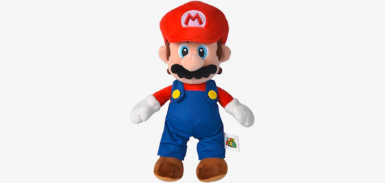 Kultiger Kuschelspaß fürs Kinderzimmer! 🍄 Simba Super Mario Plüschfigur für nur 8€ 🎮