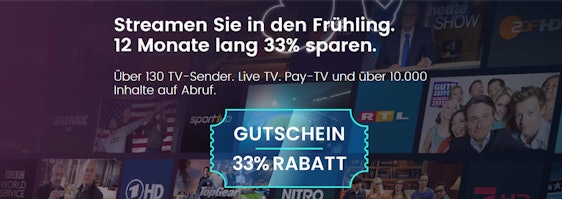 12 Monate Waipu.tv Perfect für 80€ 📺 » monatlich kündbarer Fernseh-Streamingdienst, für Neukunden