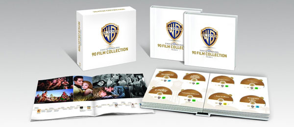 90 Jahre Warner Bros. Collection für 150€ – 90 Filme auf 98 DVDs