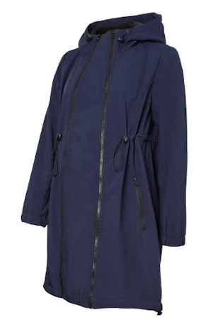 mama licious Softshell-Tragemantel MLSHELLA Navy Blazer