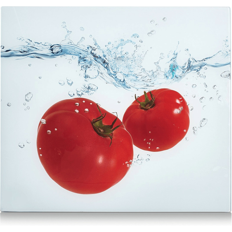 Zeller Herdabdeckplatte Tomato Splash mit 60% Nachlass