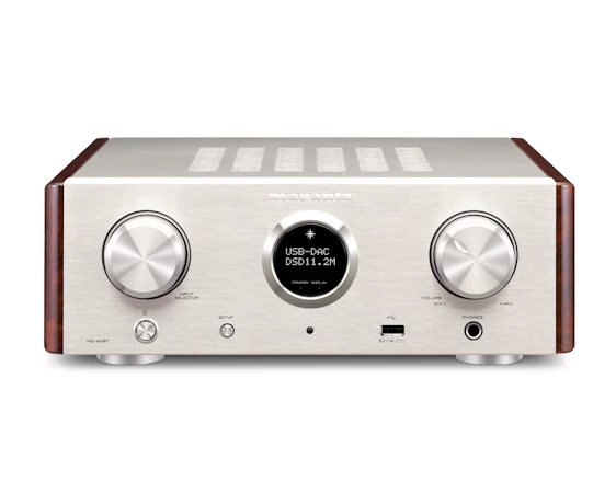 Marantz HD-AMP1 Premium Vollverstärker silber-gold für 779,- EUR inkl. Versand