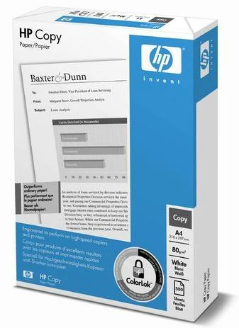 Kopierpapier HP Copy A4 80g weiß | 10.000 Blatt