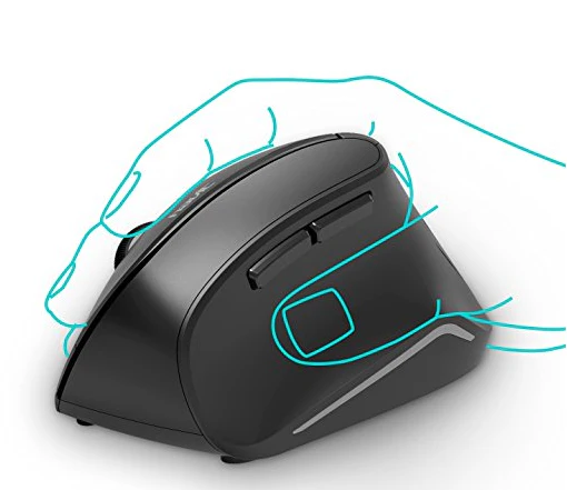 HAVIT 2.4GHz ergonomische Funkmaus für 12,99€ (7 Euro Rabatt)