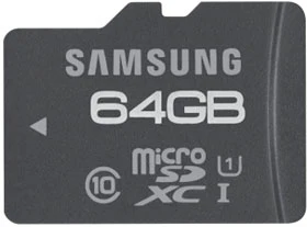 64GB Samsung Pro microSDXC für 41€ - microSDXC Speicherkarte mit SD-Karten-Adapter *UPDATE2*