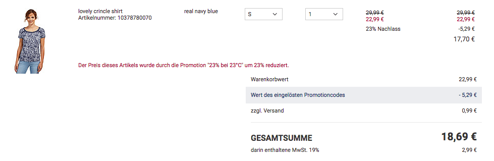 Tom Tailor Sale auf alles