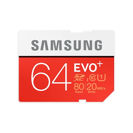 Samsung SD EVO+ 64 GB MB-SC64D Class10 für 17,50 EUR inkl. Versand