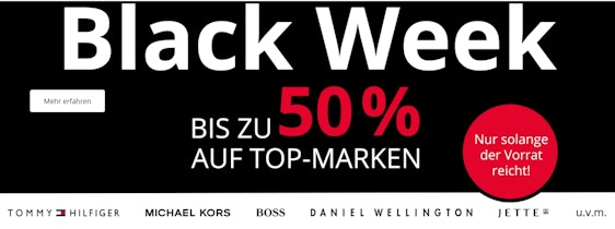 Black Friday Week bei Christ Bis zu 50 Rabatt auf Top Marken z.B. Cluse CL60023S
