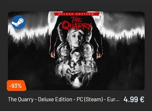 The Quarry - Deluxe Edition (PC -Steam) für 4,99€ statt 5,66€