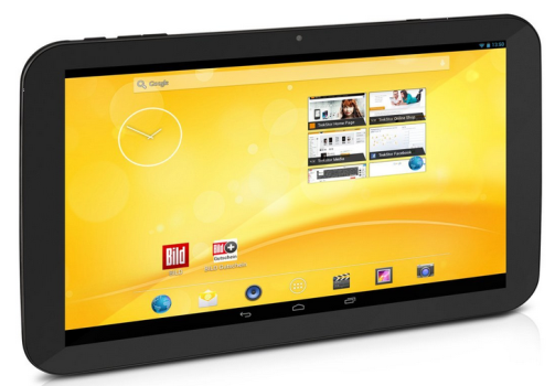 Trekstor Volks-Tablet 2 für 149€ - 10,1", WiFi + 3G, Quad-Core, IPS-Display, 16GB Speicher