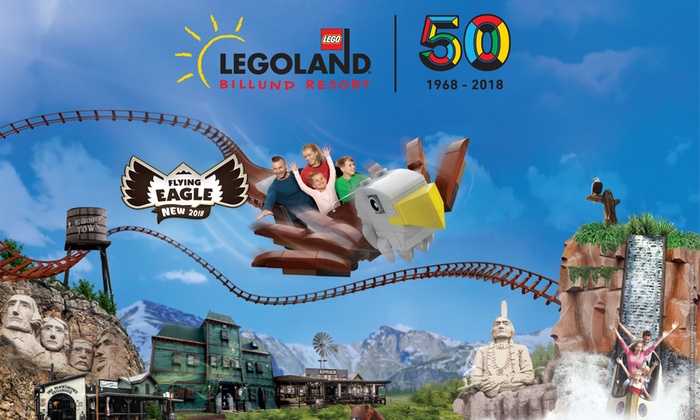 Familienticket für 2 Tage für das Legoland Billund ab 123€ - für bis zu 2 Erwachsene und 3 Kinder bis Oktober 2019
