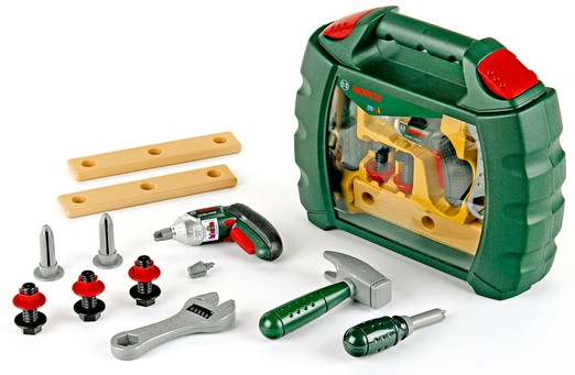 Theo Klein Bosch Ixolino (8384) für 19€ − Spielzeug-Werkzeugkoffer, ab 3 Jahre
