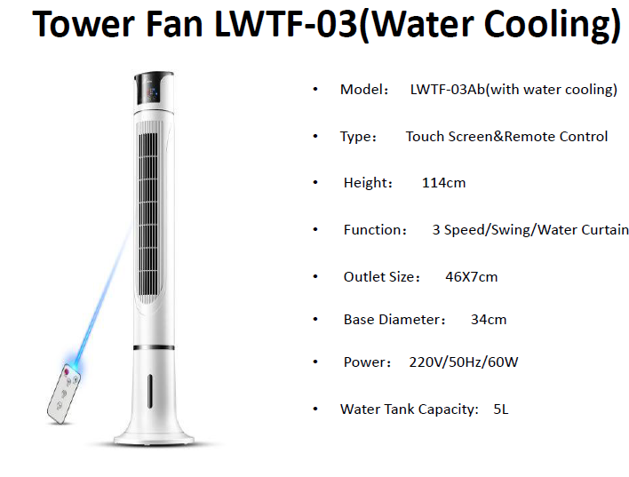 Homezest Säulenventilator 60W 114CM für nur 33,99 EUR inkl. Versand
