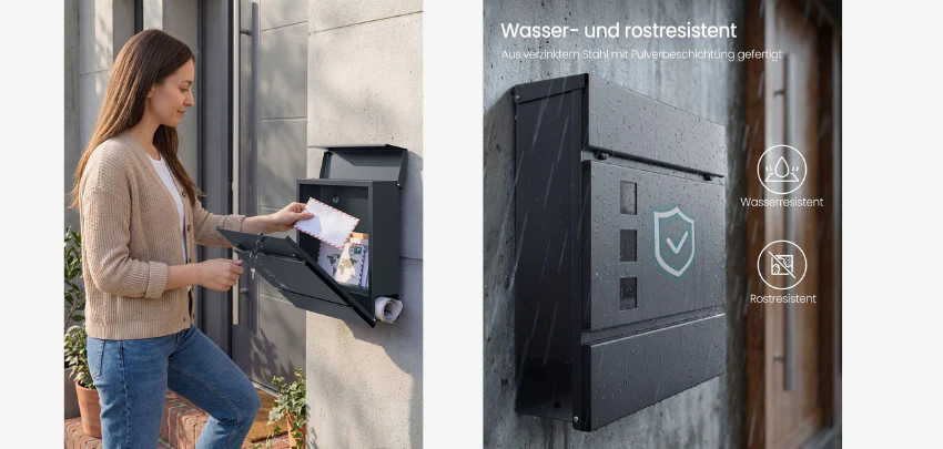 Songmics-Briefkasten- Songmics-Briefkasten-
