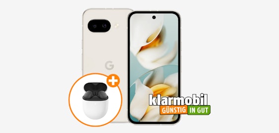 LETZTE Chance auf GRATIS Buds! 😏 Google Pixel 9a mit 40GB Klarmobil Allnet-Flat für 19,99€ mtl. | eff. GRATIS 🤩