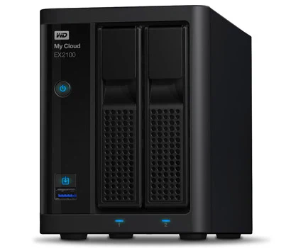 Western Digital My Cloud EX2100 für 507€ - 2-Bay NAS mit 12TB