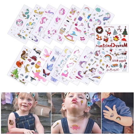 50% auf Kinder Temporäres Tattoo Set Geschenk
