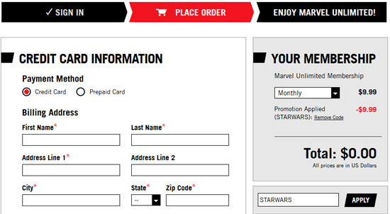 Marvel Unlimited 1 Monat gratis testen - 15.000 Comics kostenlos lesen