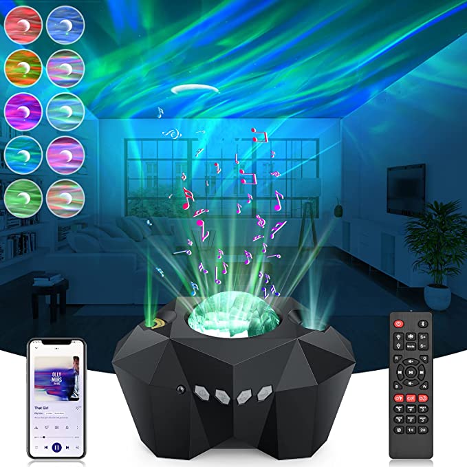 LED Sternenhimmel Projektor Lampe Nachtlicht 