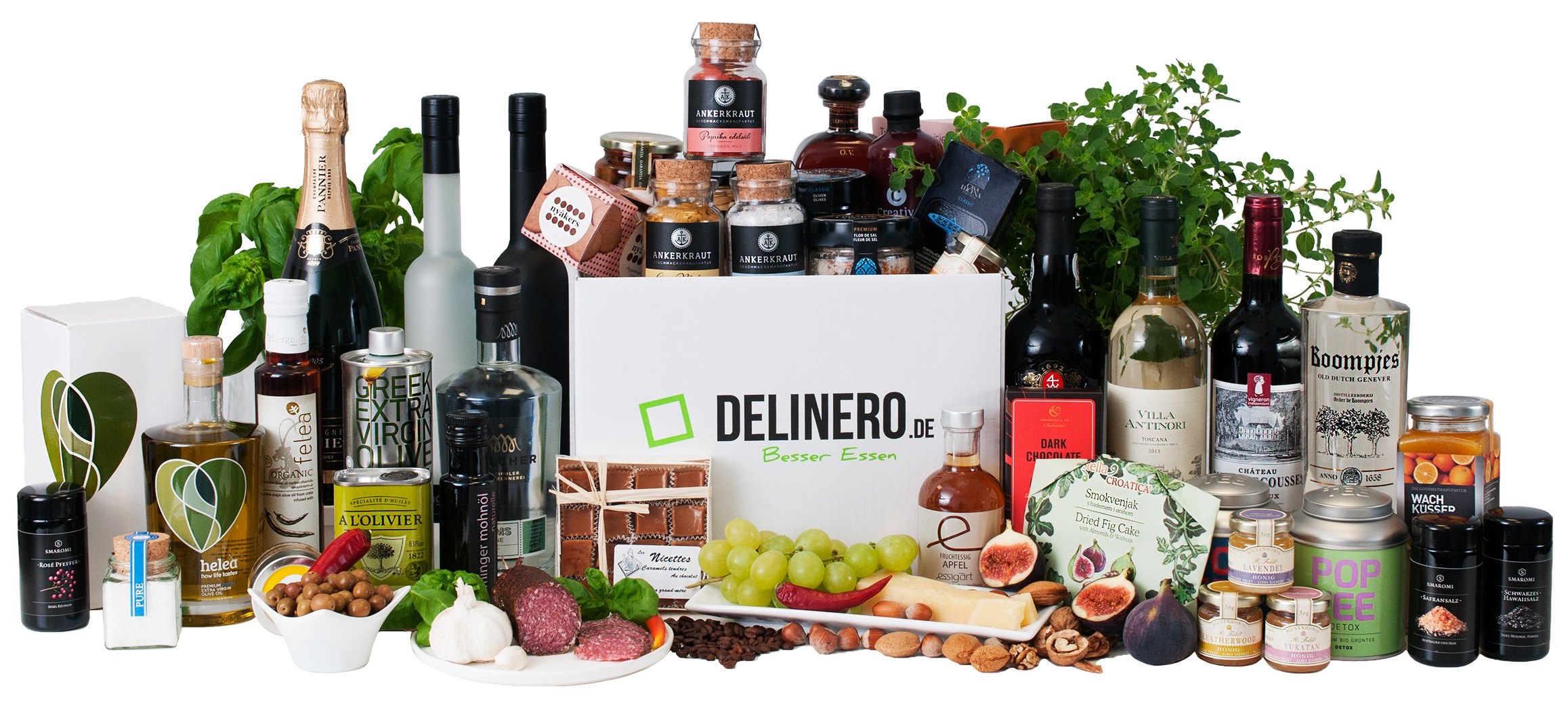 Diverse Gutscheine bei Delinero - z. B. Premium-Spirituosen-Bar-Set für 176€