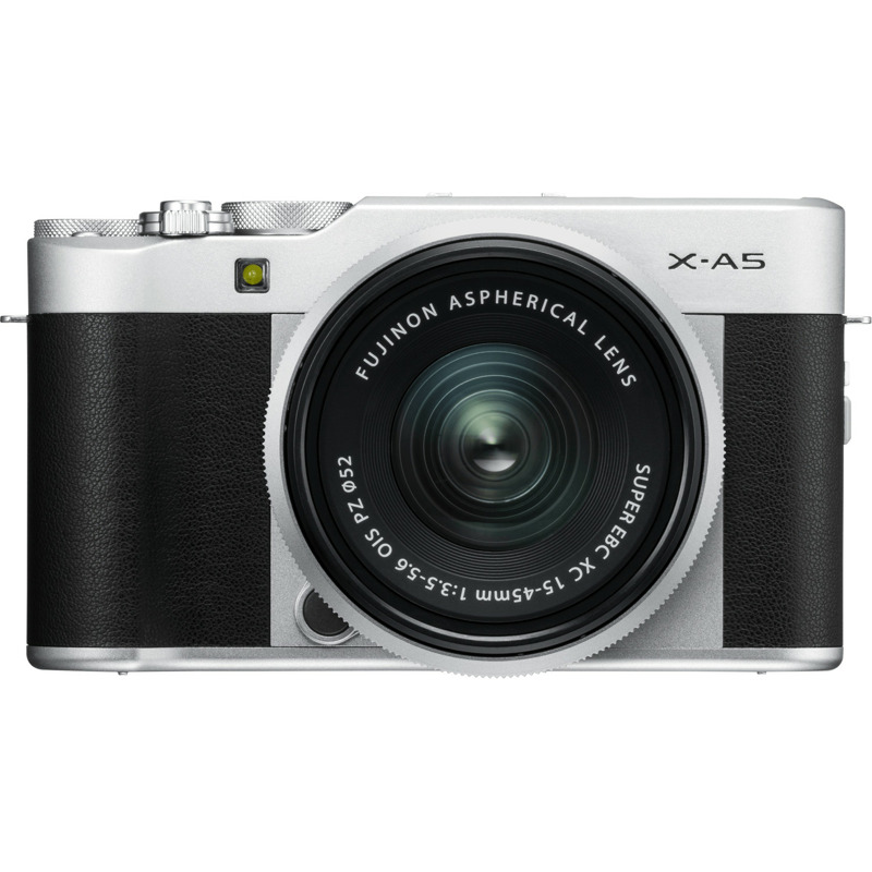 Fujifilm X-A5 Kit 15-45 mm silber 19% reduziert