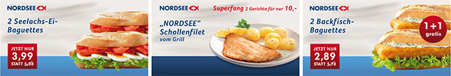 Nordsee Coupons mit bis zu 50% Rabatt *UPDATE*