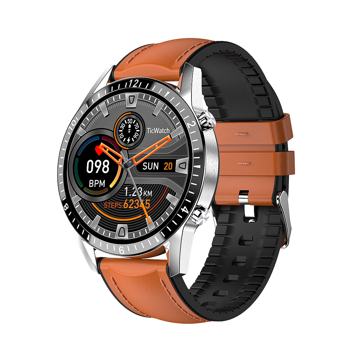 Smart Watch 2020 Ver. Uhren für Männer Frauen Fitness Tracker Blutdruckmessgerät Blutsauerstoffmessgerät Herzfrequenzmesser IP67 Wasserdicht