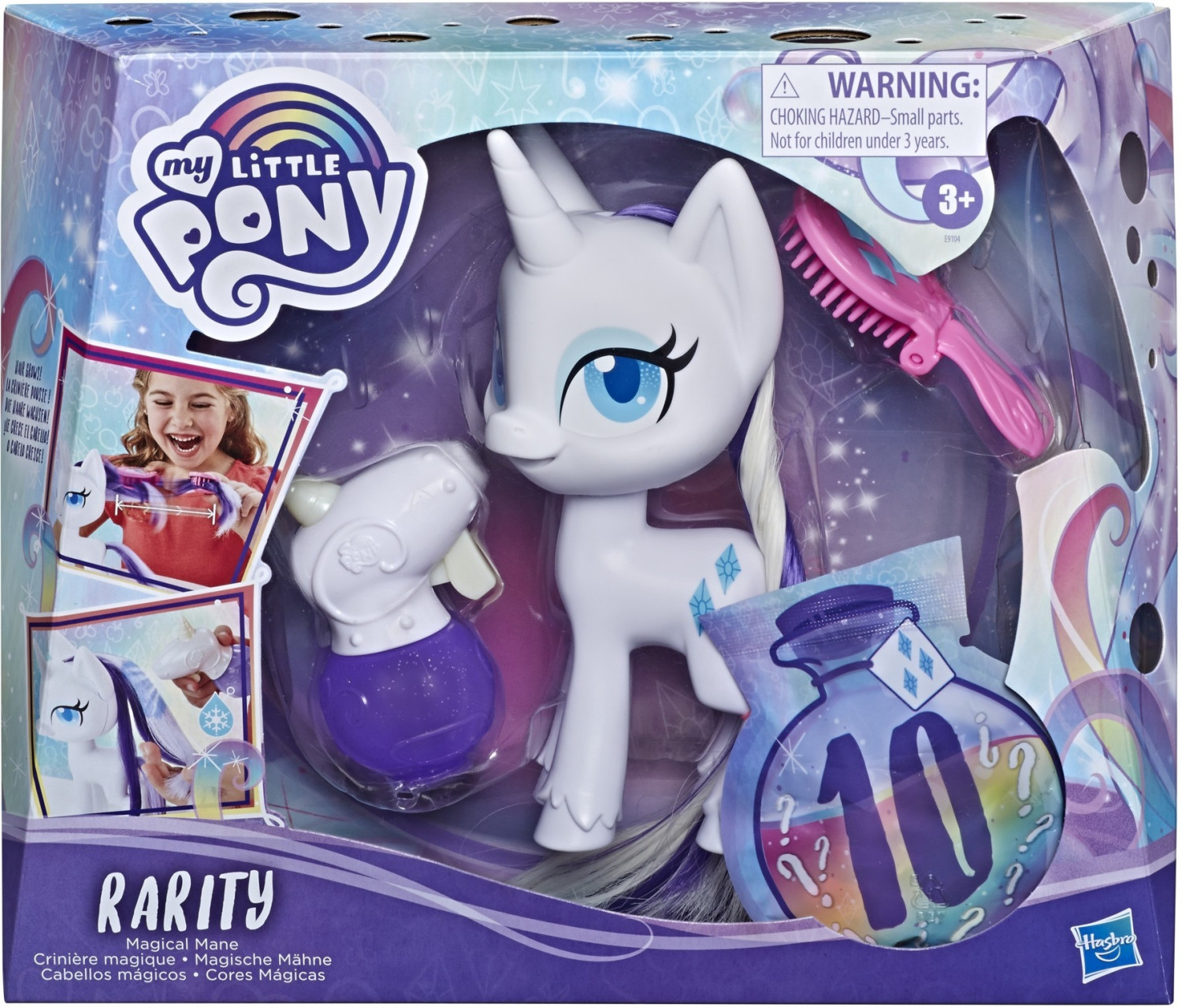 37% auf Hasbro My Little Pony Rarity mit magischer Mähne sparen
