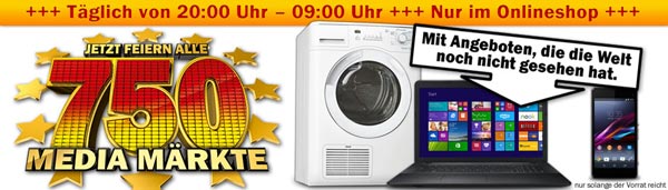 Heute Abend bei Media Markt
