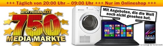 Heute Abend bei Media Markt