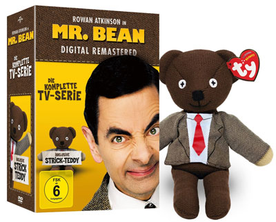 Mr. Bean - Die komplette TV-Serie (DVD) mit seinem Teddy für 17€