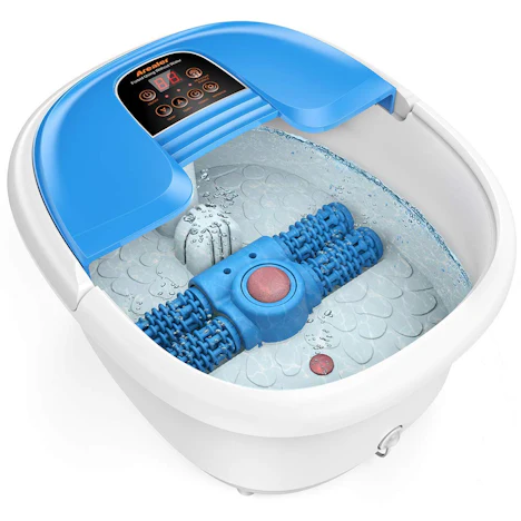 Fußbad Wanne mit automatisch Massage-Rad