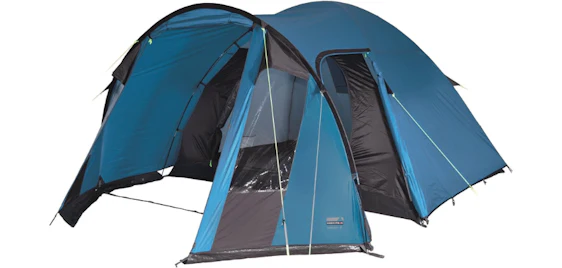 High Peak Tessin 5 für 100€ - Familien-Zelt für 5 Personen, 2 Eingänge